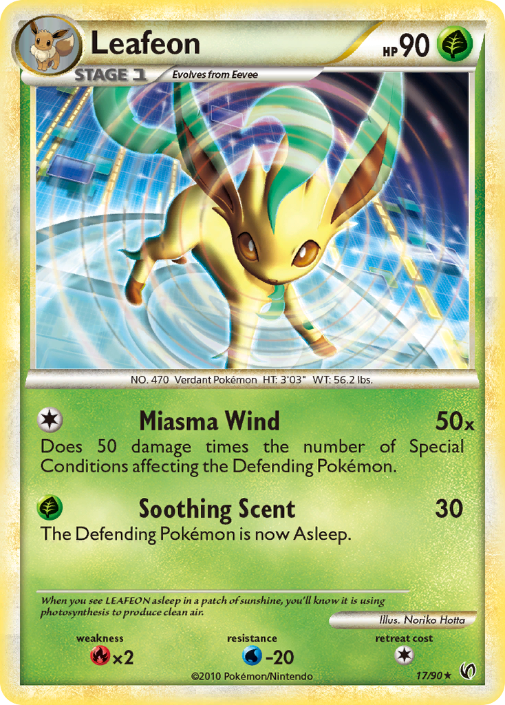Leafeon 17/90 HS—Undaunted