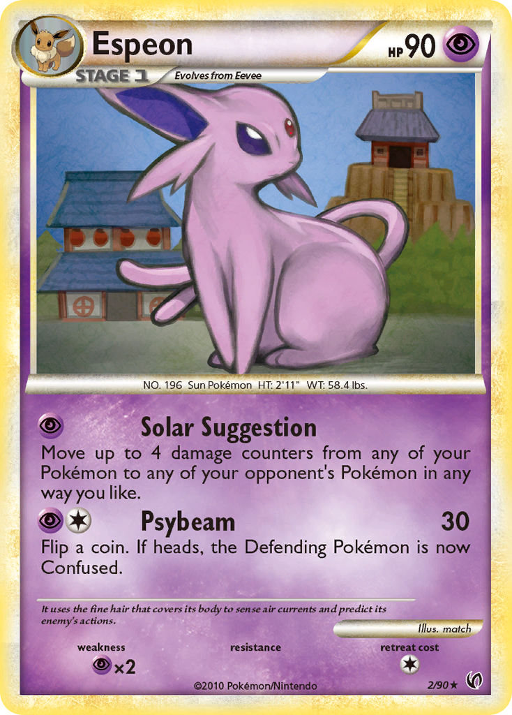 Espeon 2/90 HS—Undaunted