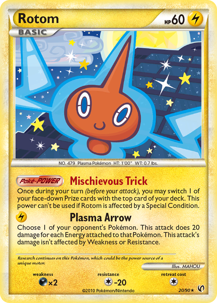 Rotom 20/90 HS—Undaunted