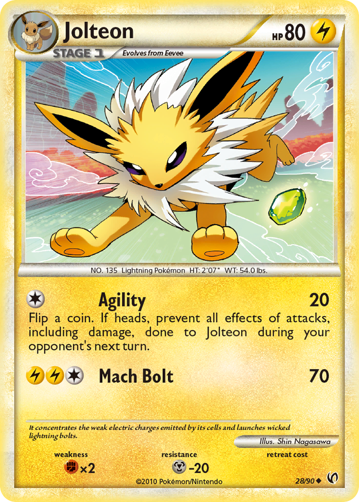 Jolteon 28/90 HS—Undaunted