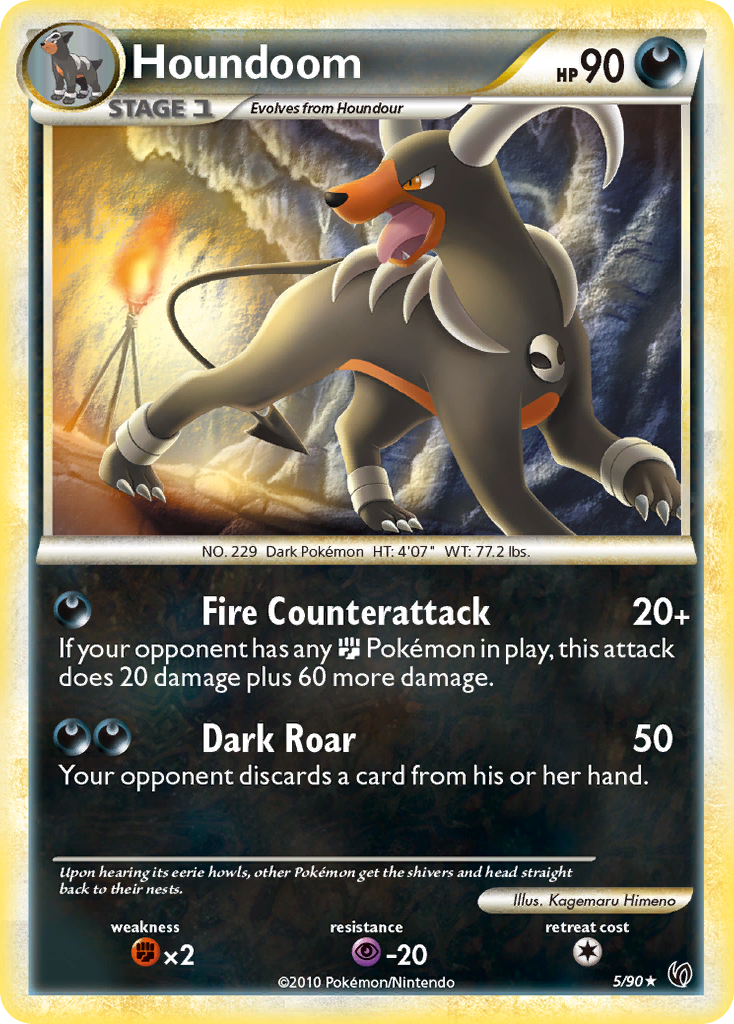 Houndoom 5/90 HS—Undaunted