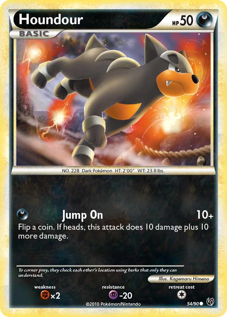 Houndour 54/90 HS—Undaunted