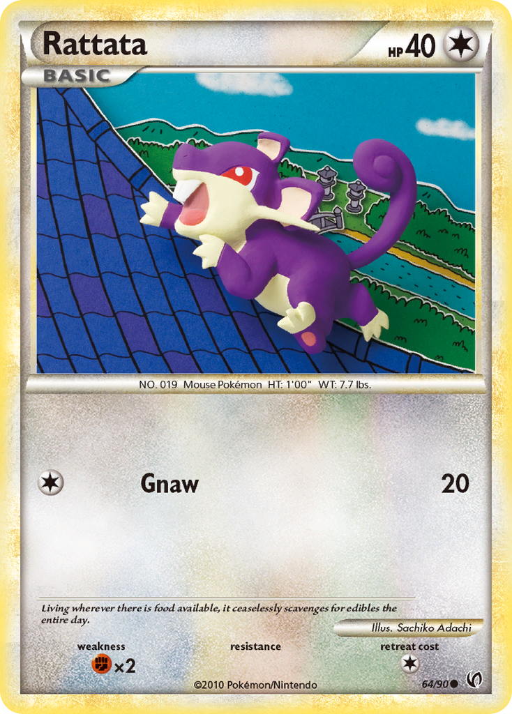 Rattata 64/90 HS—Undaunted