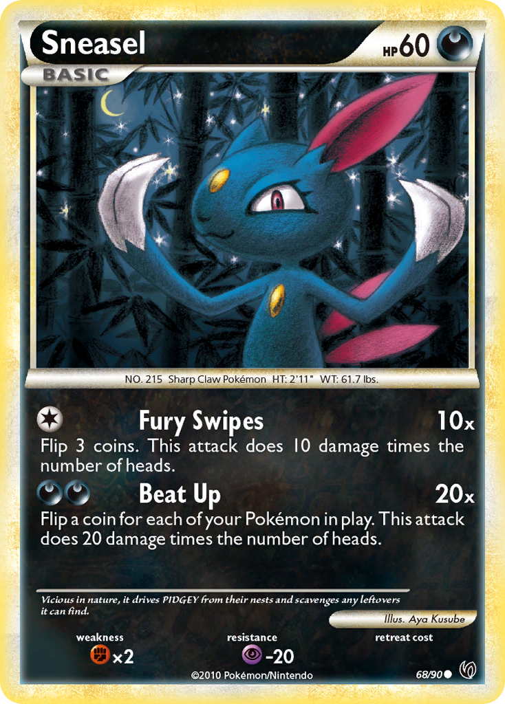 Sneasel 68/90 HS—Undaunted