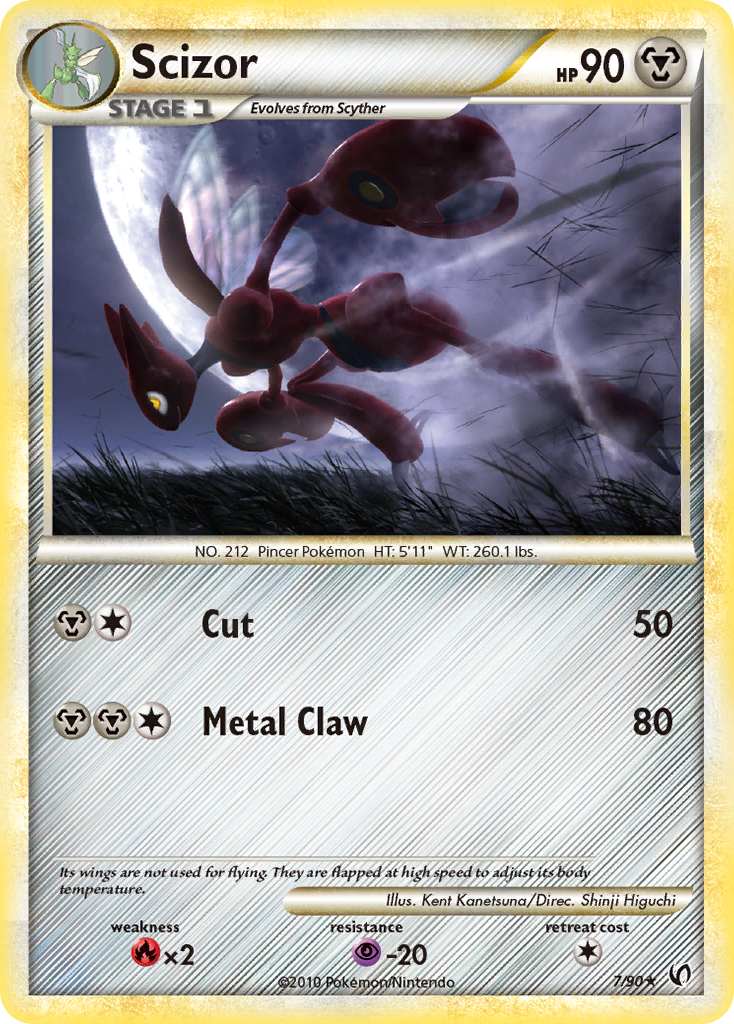 Scizor 7/90 HS—Undaunted
