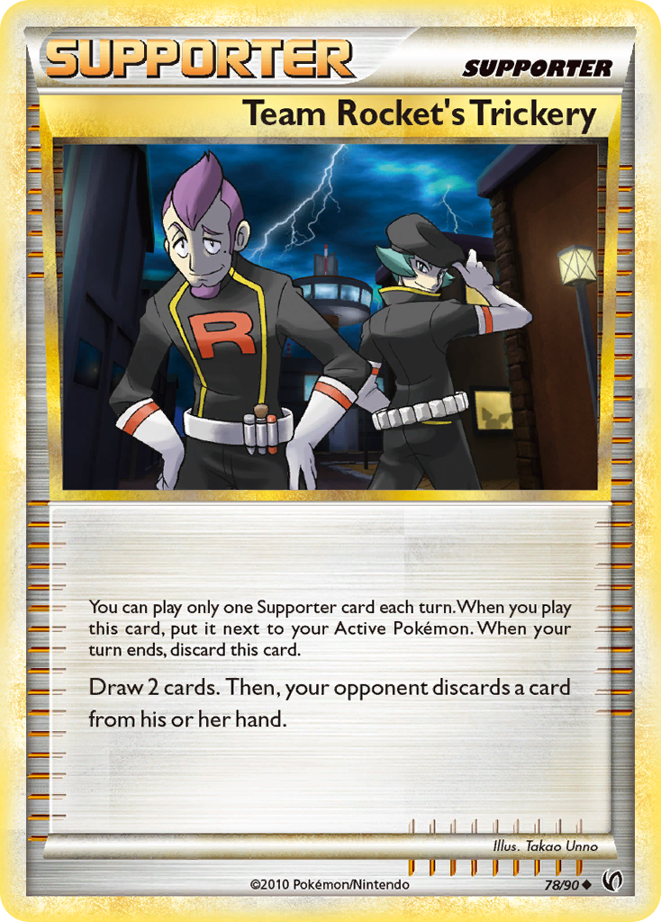 Team Rocket's Trickery 78/90 HS—Undaunted