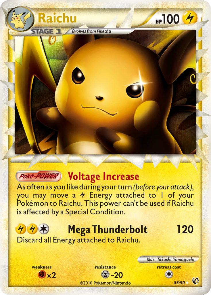 Raichu 83/90 HS—Undaunted