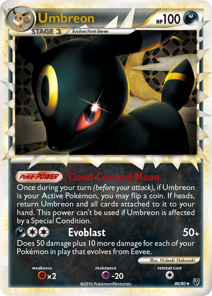 Umbreon 86/90 HS—Undaunted
