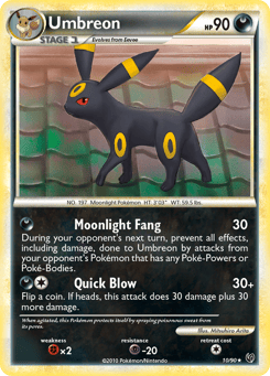 Umbreon 10/90 HS—Undaunted