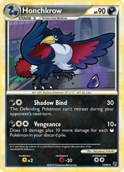 Honchkrow 16/90 HS—Undaunted