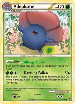 Vileplume 24/90 HS—Undaunted
