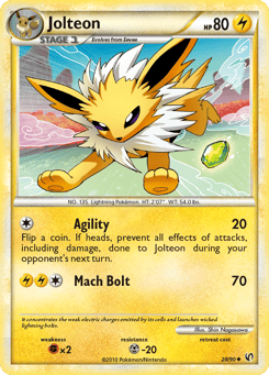 Jolteon 28/90 HS—Undaunted