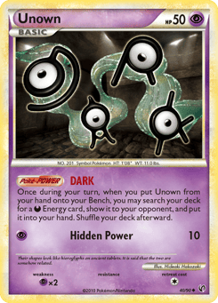 Unown 40/90 HS—Undaunted