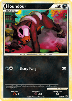 Houndour 53/90 HS—Undaunted