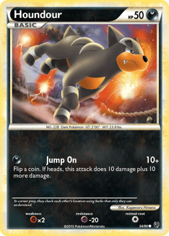 Houndour 54/90 HS—Undaunted