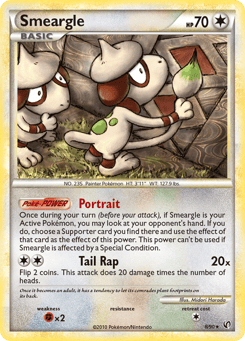 Smeargle 8/90 HS—Undaunted