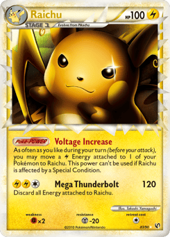 Raichu 83/90 HS—Undaunted