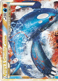 Kyogre & Groudon LEGEND 87/90 HS—Undaunted
