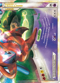 Rayquaza & Deoxys LEGEND 90/90 HS—Undaunted