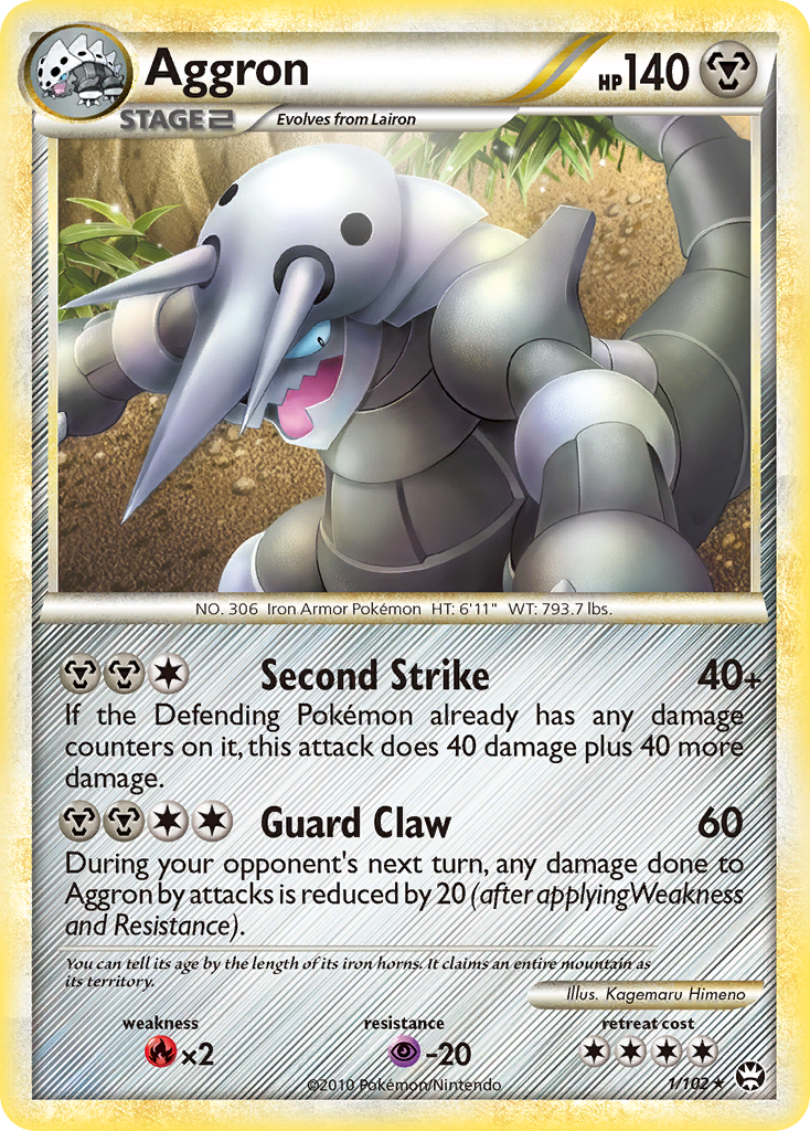 Aggron 1/102 HS—Triumphant