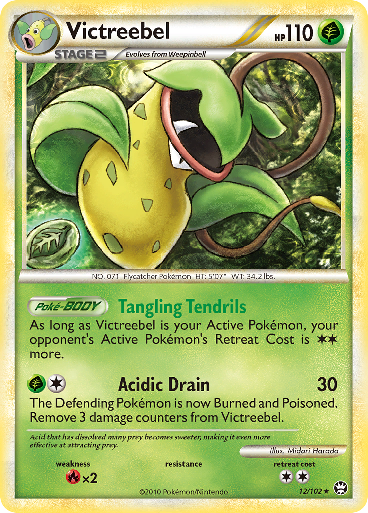 Victreebel 12/102 HS—Triumphant