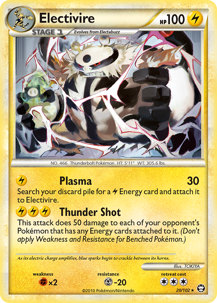 Electivire 20/102 HS—Triumphant