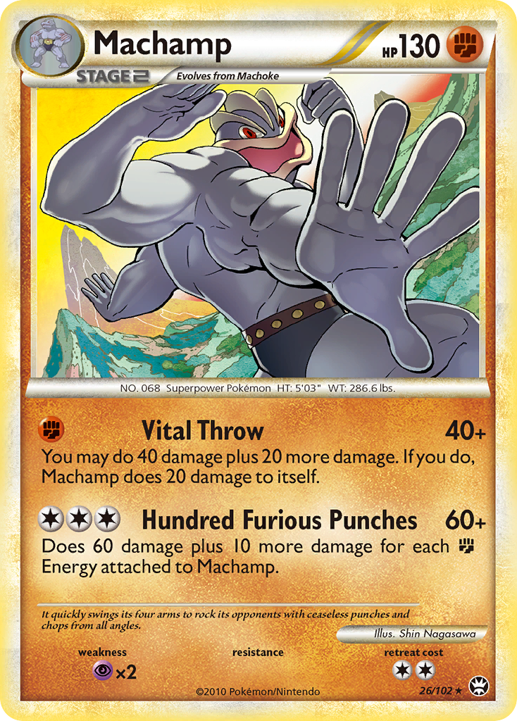 Machamp 26/102 HS—Triumphant