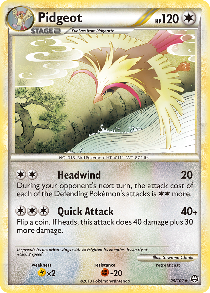 Pidgeot 29/102 HS—Triumphant