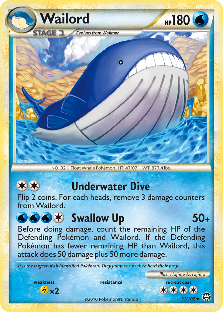 Wailord 31/102 HS—Triumphant