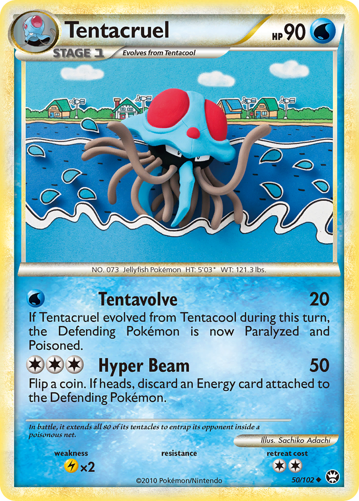 Tentacruel 50/102 HS—Triumphant