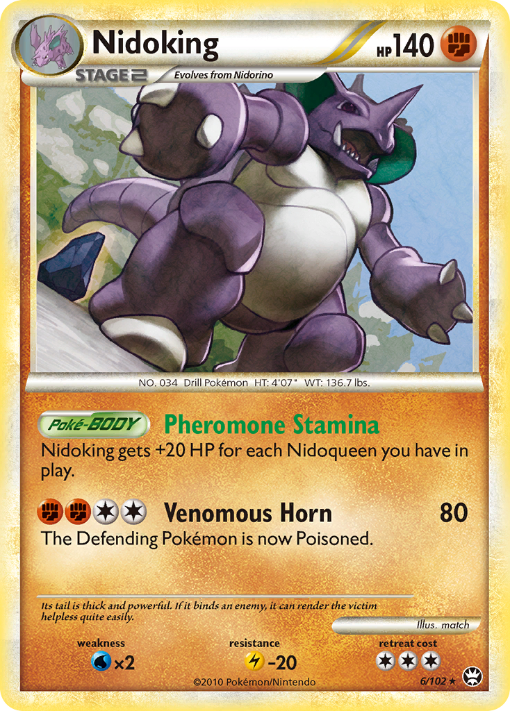 Nidoking 6/102 HS—Triumphant