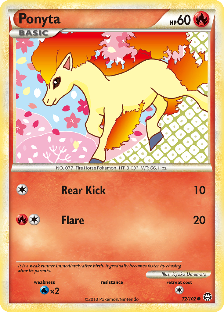 Ponyta 72/102 HS—Triumphant
