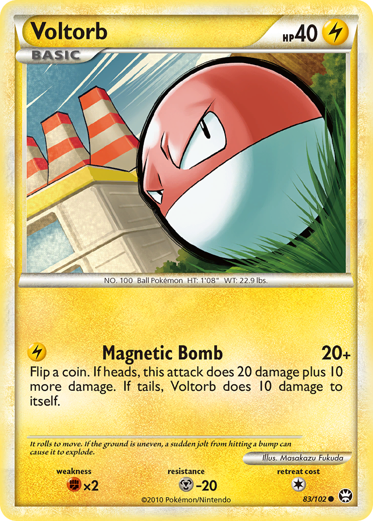 Voltorb 83/102 HS—Triumphant
