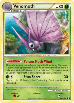 Venomoth 11/102 HS—Triumphant