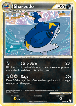 Sharpedo 30/102 HS—Triumphant