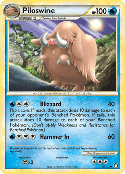 Piloswine 48/102 HS—Triumphant