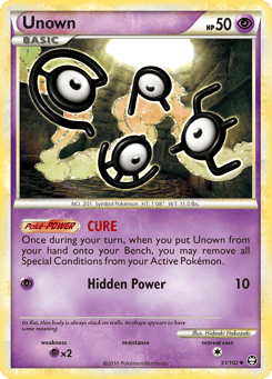Unown 51/102 HS—Triumphant