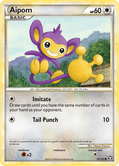 Aipom 55/102 HS—Triumphant