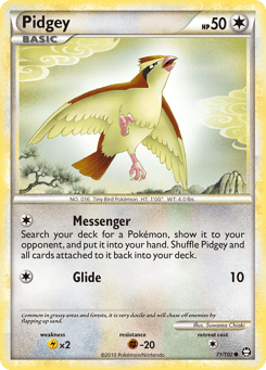 Pidgey 71/102 HS—Triumphant