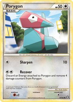 Porygon 73/102 HS—Triumphant