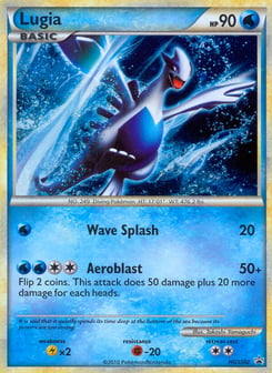 Lugia HGSS02 HGSS Black Star Promos