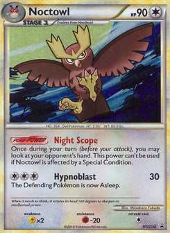 Noctowl HGSS06 HGSS Black Star Promos