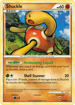 Shuckle HGSS15 HGSS Black Star Promos