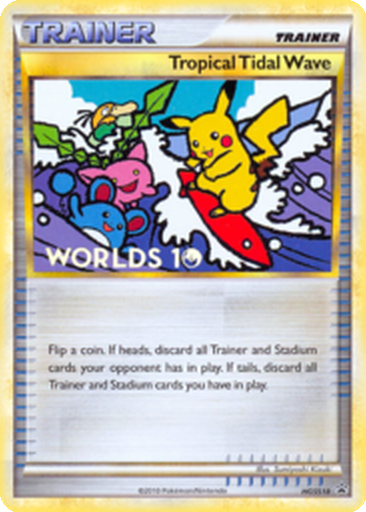 Tropical Tidal Wave HGSS18 HGSS Black Star Promos