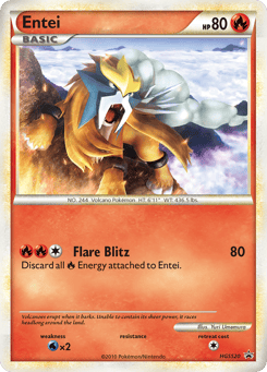 Entei HGSS20 HGSS Black Star Promos