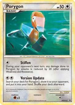 Porygon HGSS22 HGSS Black Star Promos