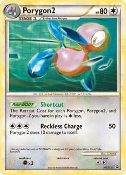 Porygon2 HGSS23 HGSS Black Star Promos
