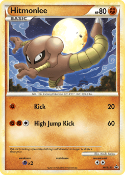 Hitmonlee HGSS25 HGSS Black Star Promos