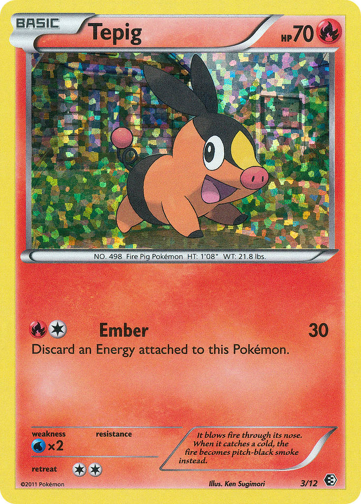 Tepig 3/12 McDonald's Collection 2011