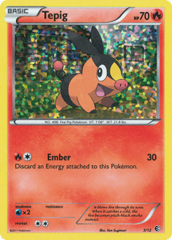 Tepig 3/12 McDonald's Collection 2011